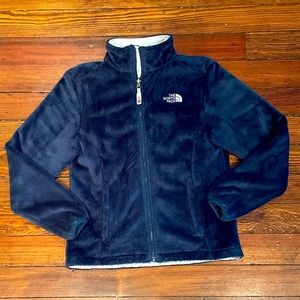The North Face blue Osito jacket
